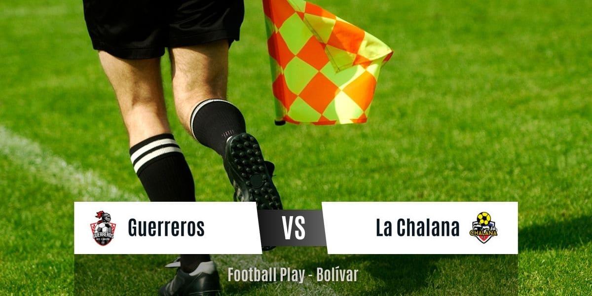 Victoria fuera de casa de La Chalana sobre Guerreros del Caroní por 0-3 (Sub-16)