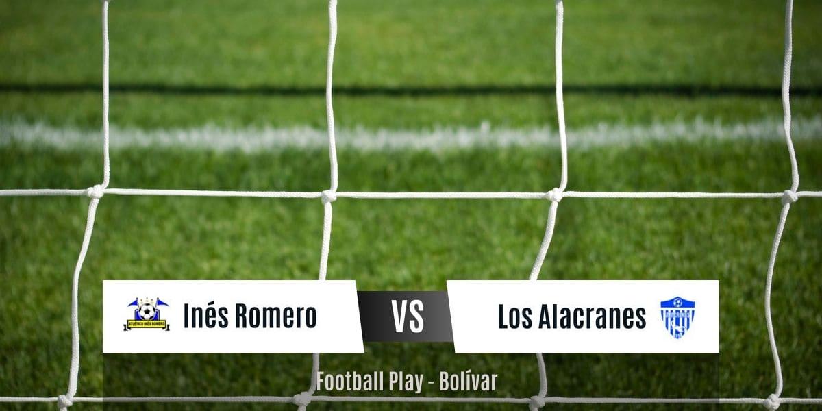 Victoria fuera de casa de Los Alacranes sobre Atl. Inés Romero por 0-3 (Sub-18)