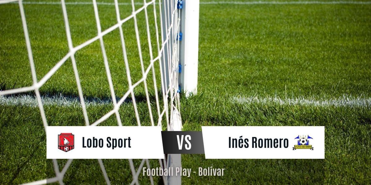 Atl. Inés Romero juega con AC Lobo Sport y lo vence 1-2 (Sub-7)