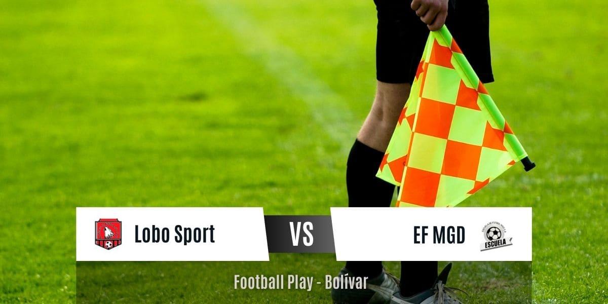 AC Lobo Sport y EF MGD empatan 1-1 en juego intenso y emocionante (Sub-14)