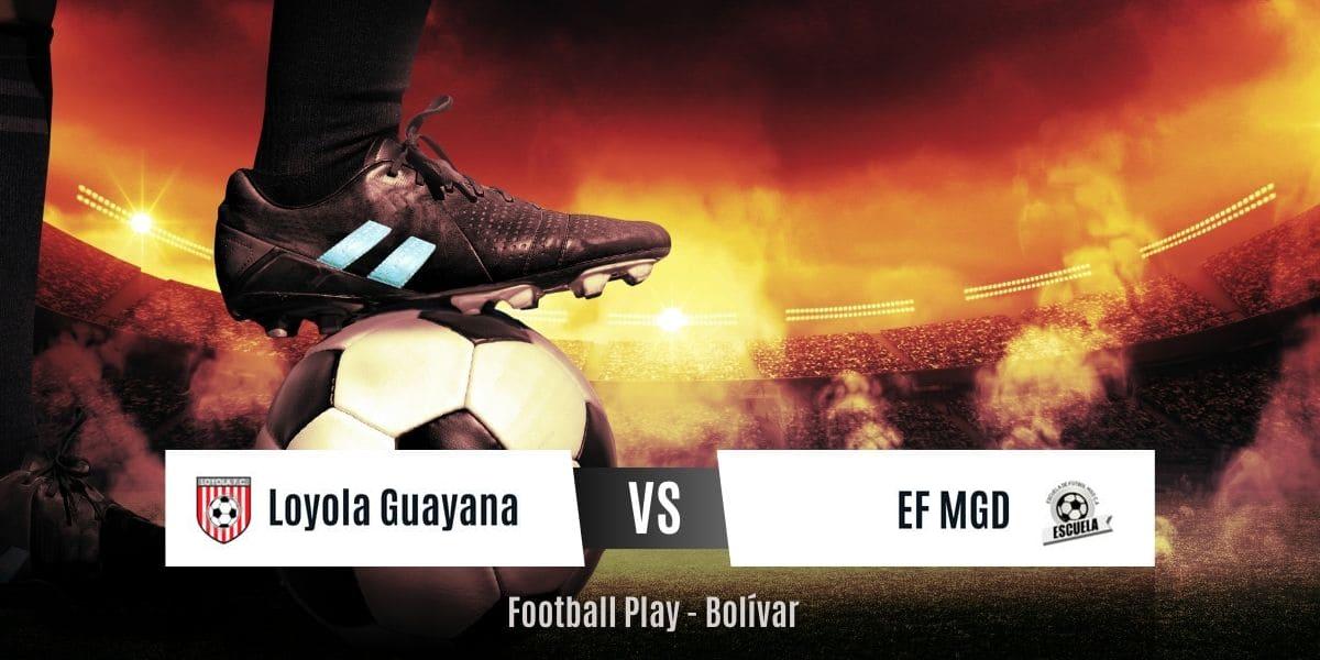 EF MGD vence contundentemente a Loyola Guayana por 0-12 (Sub-9)