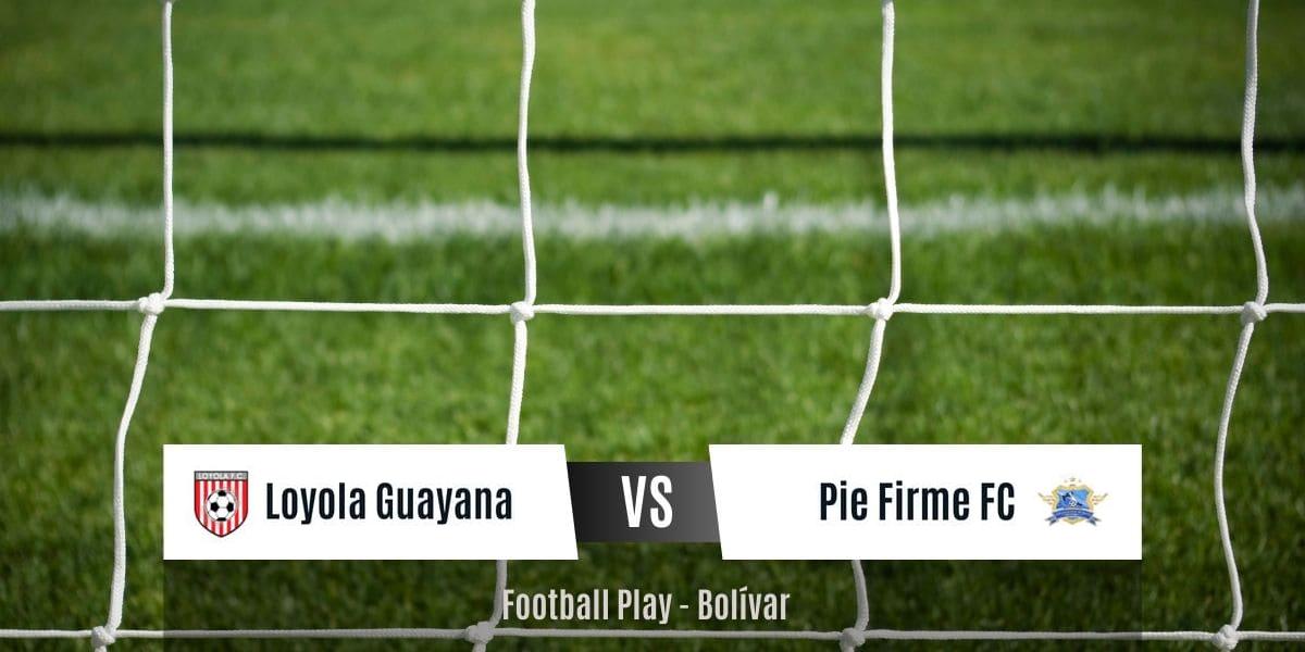 Loyola Guayana y Pie Firme FC logran empate a 1 goles (Sub-14)