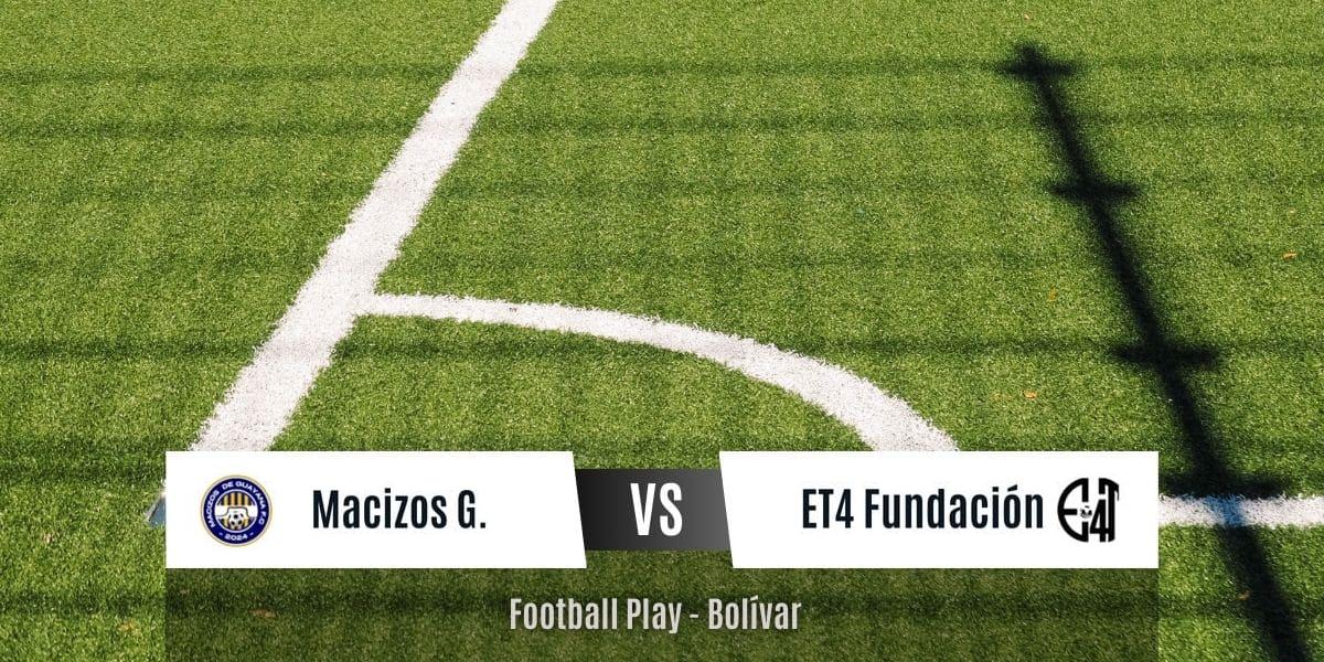 Macizos de Guayana y ET4 Fundación empatan en vibrante juego 1-1 (Sub-18)
