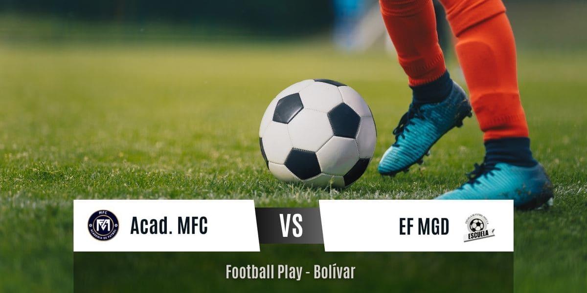 EF MGD gana a Academia MFC con buen fútbol por 1-3 (Sub-15)