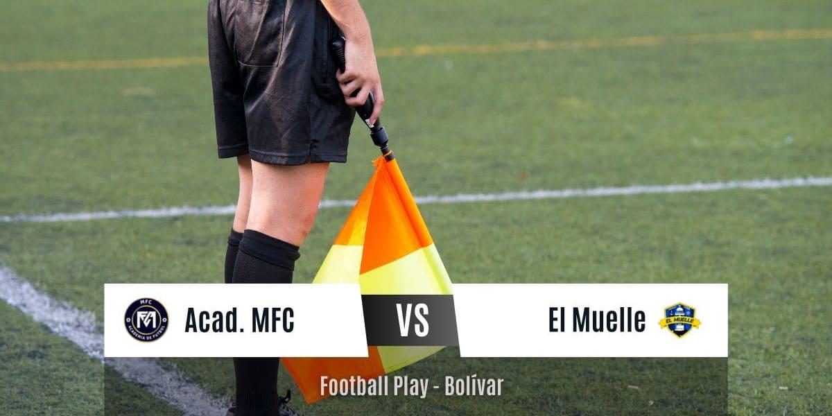 El Muelle FC juega con Academia MFC y lo vence 3-4 (Sub-20)