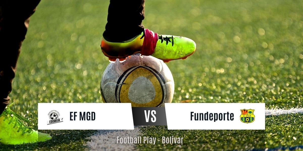 Gran demostración ofensiva: EF MGD vence a CD Fundeporte por 5-1 (Sub-12)