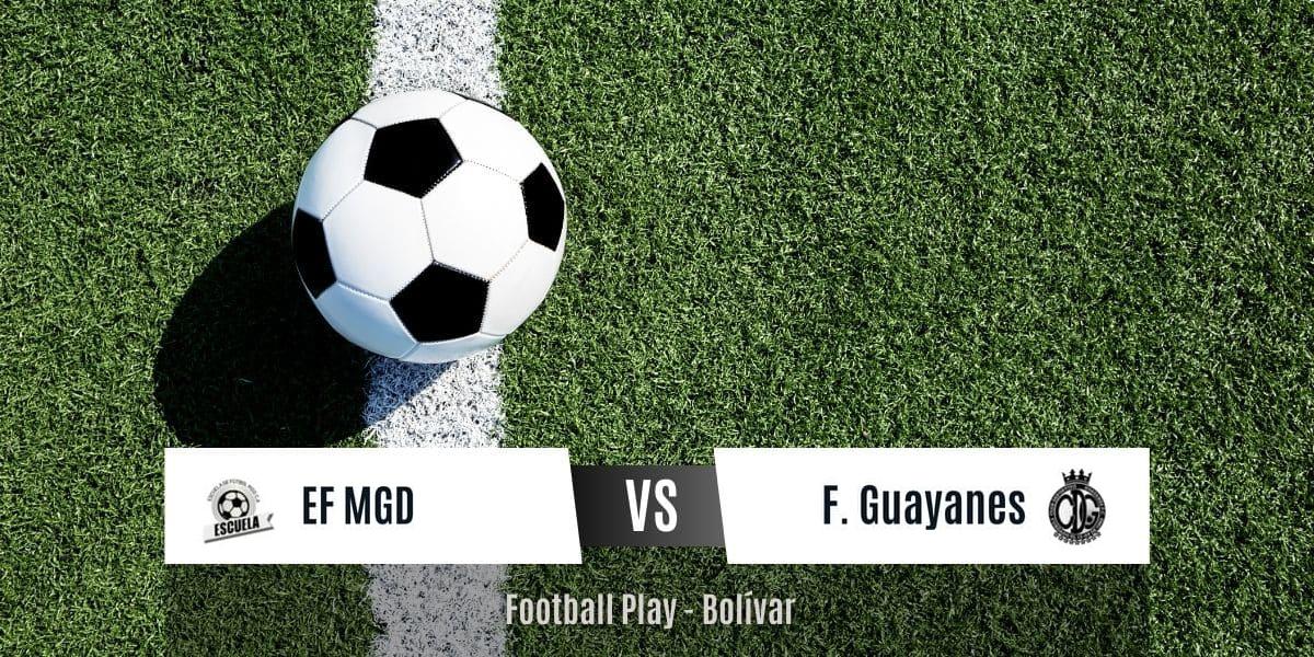 Victoria por la mínima: EF MGD triunfa sobre CD Fútbol Guayanés 1-0 (Sub-13)