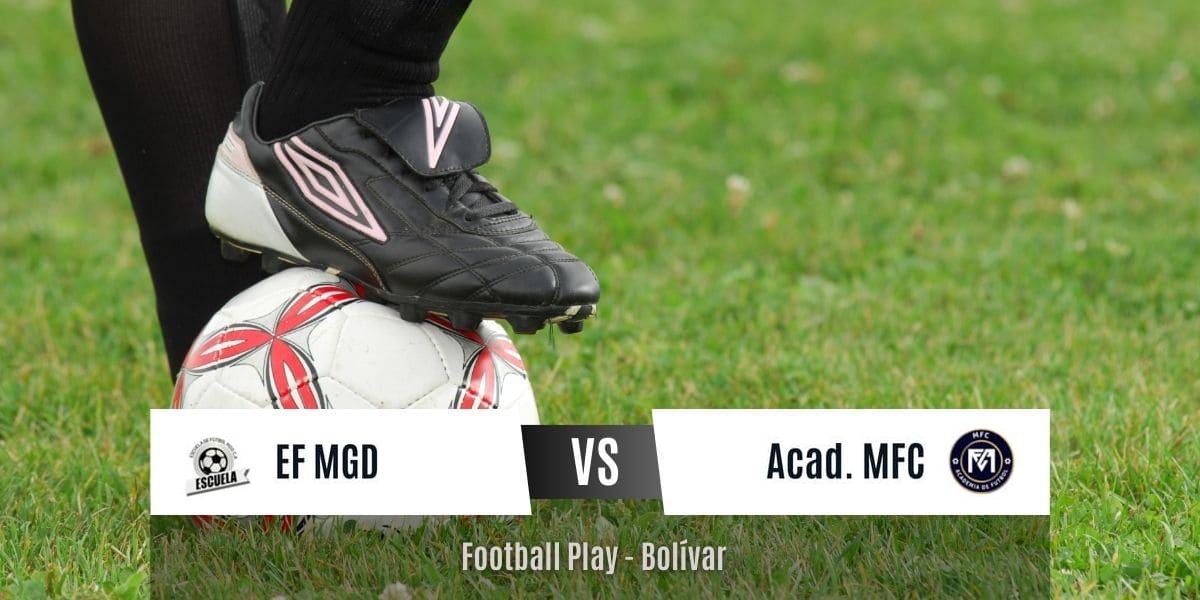 Victoria por 2-0: EF MGD vence a Academia MFC (Sub-15)