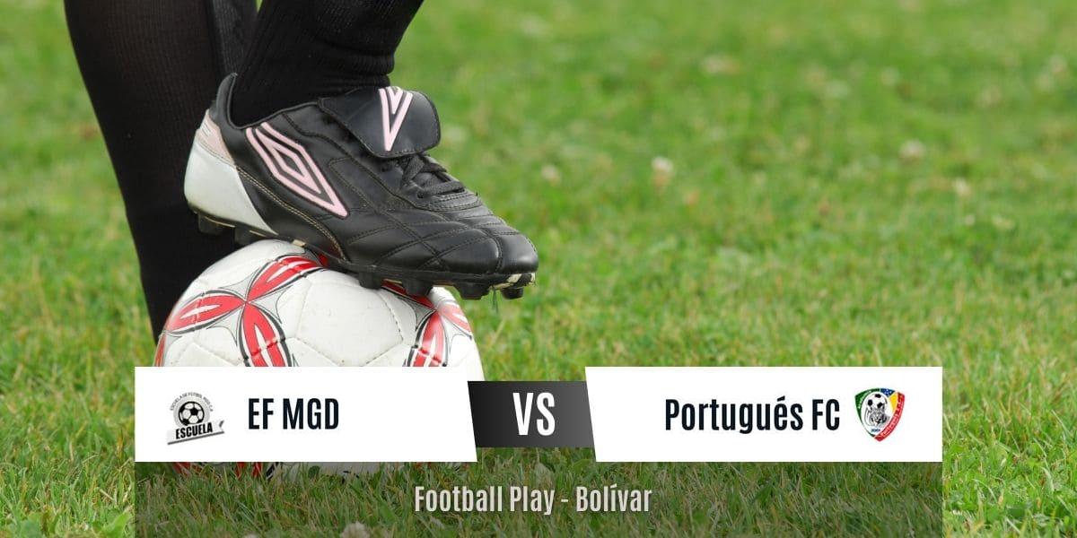 EF MGD y Portugués FC suman un nuevo punto en la clasificación con empate a 1 (Sub-13)