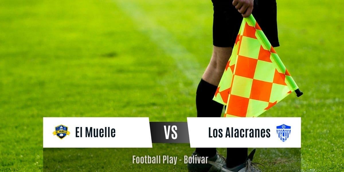 El Muelle FC - Los Alacranes, 0-0: Empate sin goles (Sub-12)