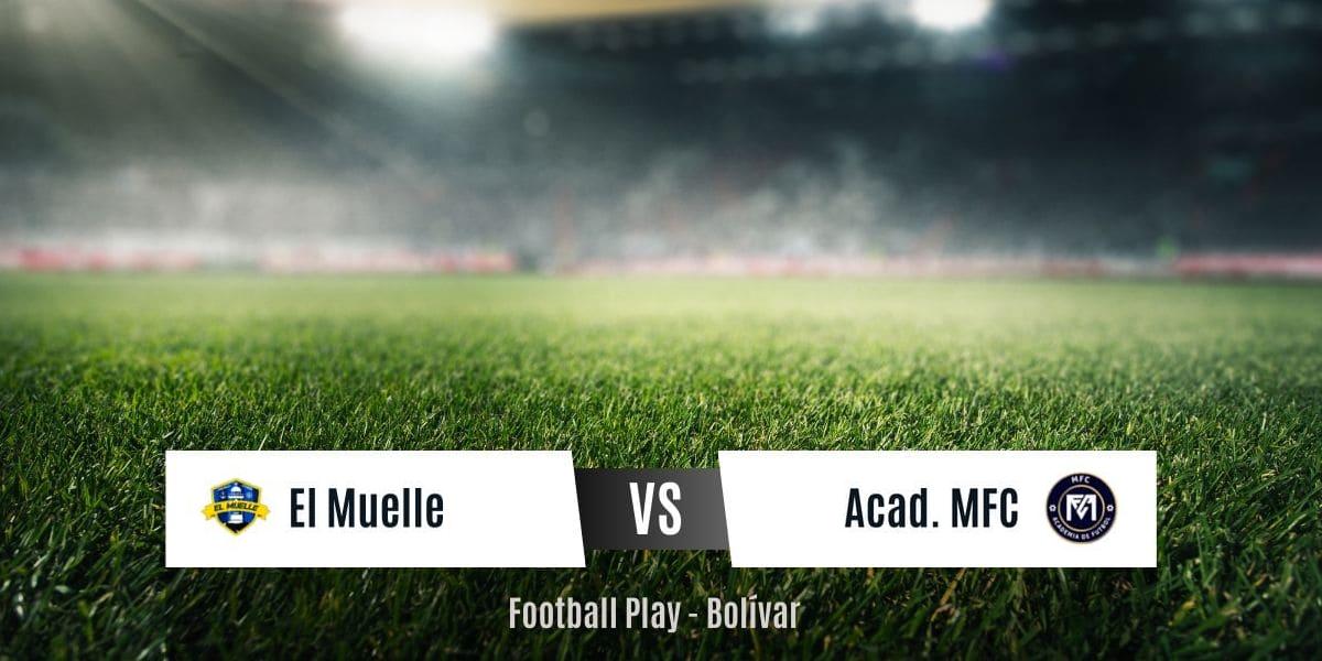 Goleada 8-0: El Muelle FC vence a Academia MFC (Sub-20)