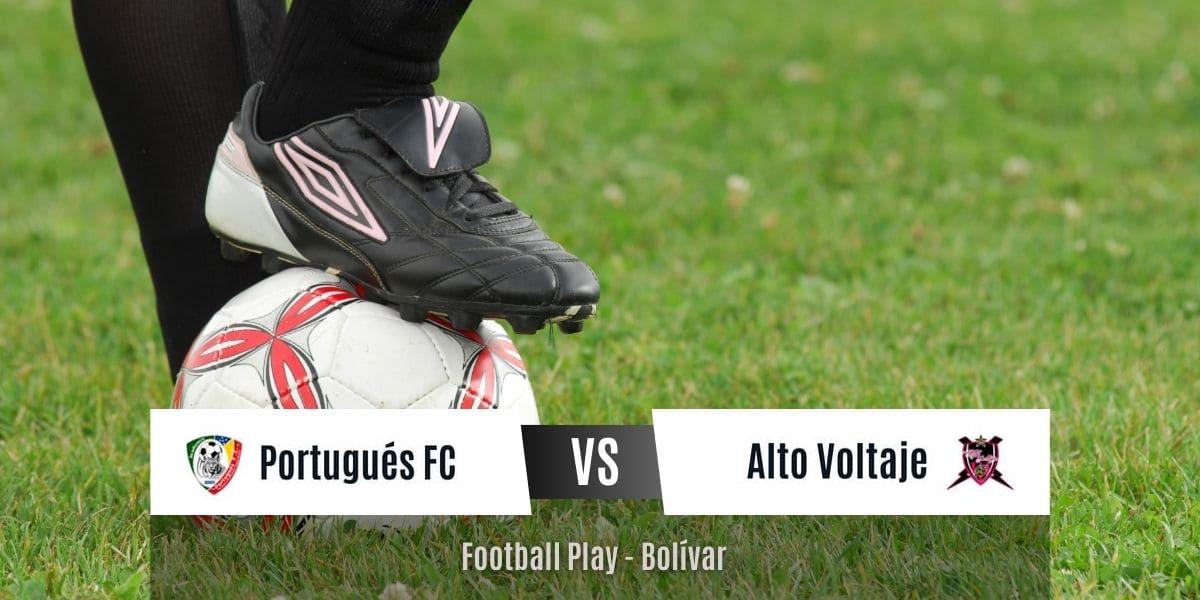 Portugués FC logra un importante triunfo sobre Alto Voltaje FC 4-3 (Sub-18)