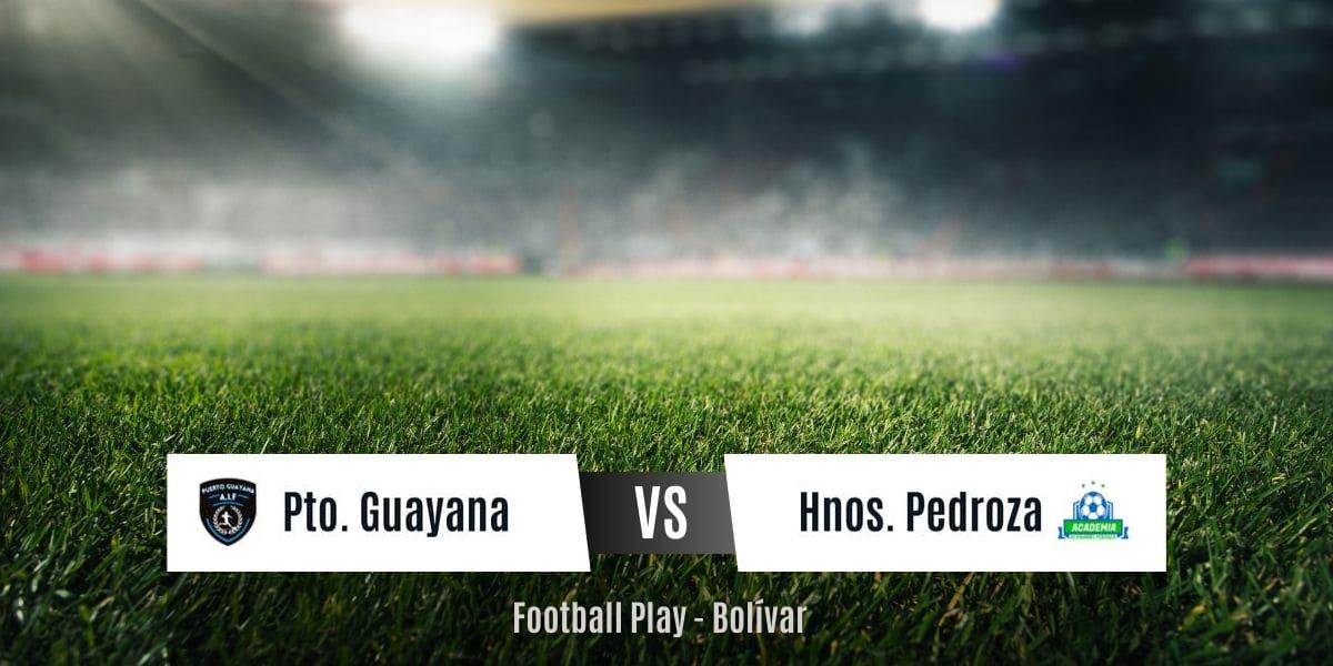 Victoria fuera de casa de Hermanos Pedroza sobre Puerto Guayana por 1-5 (Sub-14)