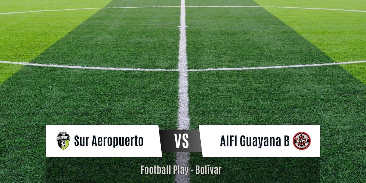 Acad. Sur Aeropuerto derrota 2-1 a AIFI de Guayana B (Sub-16)