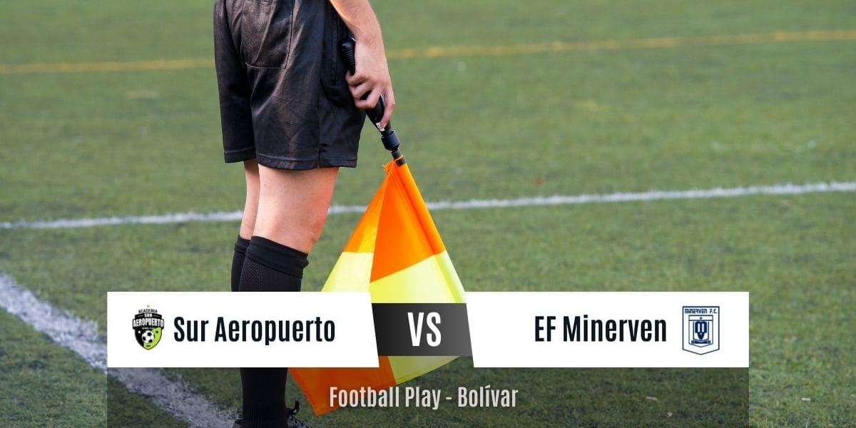 Goleada 5-1: Acad. Sur Aeropuerto vence a EF Minerven (Sub-18)