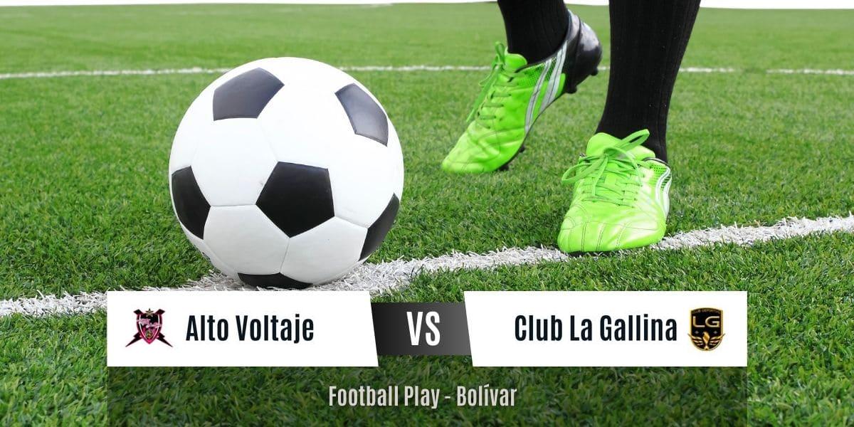 Empate 1-1 entre Alto Voltaje FC y Club La Gallina (Sub-12)