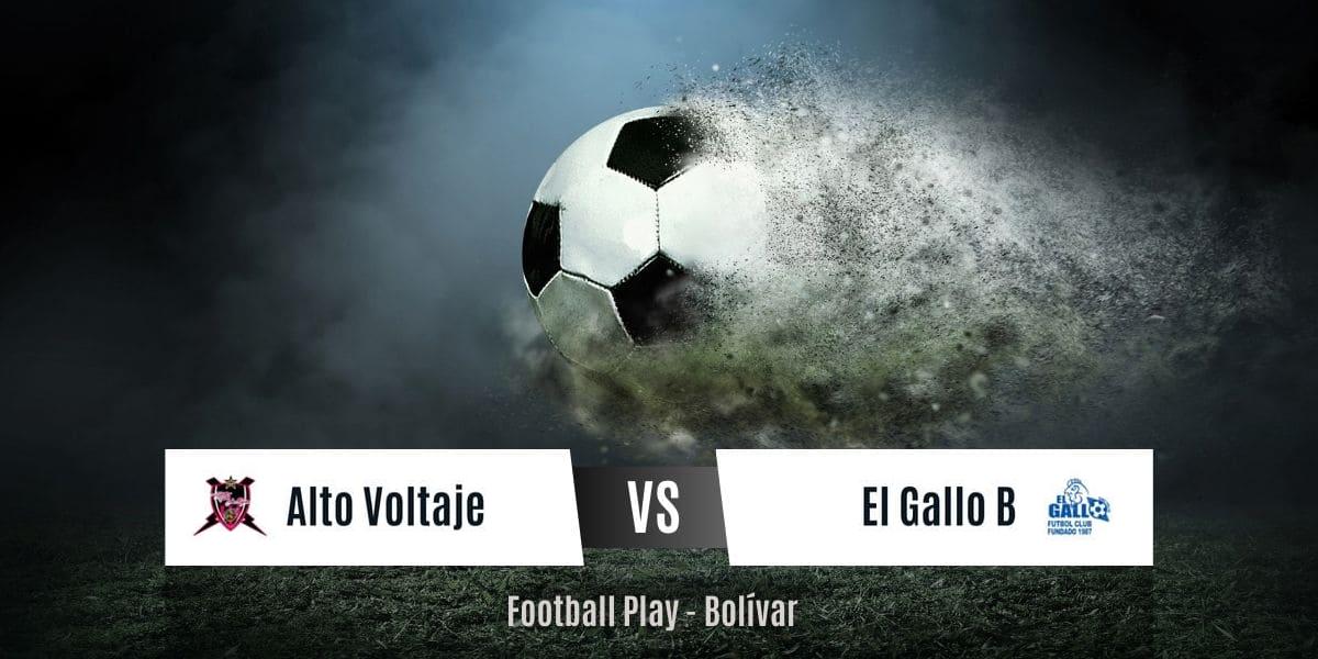 El Gallo FC B es derrotado por Alto Voltaje FC 6-0 (Sub-8)