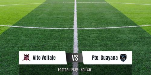 Exhibición ofensiva: Alto Voltaje FC vence a Puerto Guayana por 5-0 (Sub-14)