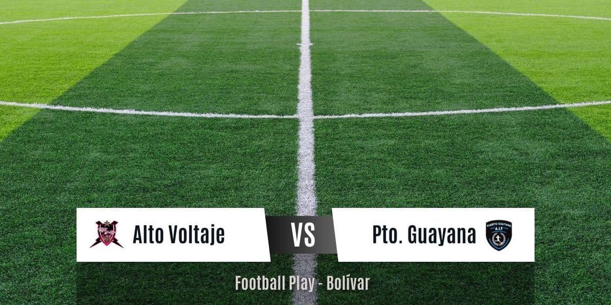 Exhibición ofensiva: Alto Voltaje FC vence a Puerto Guayana por 5-0 (Sub-14)