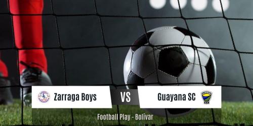 Gran demostración ofensiva: CD Zarraga Boys vence a Guayana Sport por 8-1 (Sub-6)