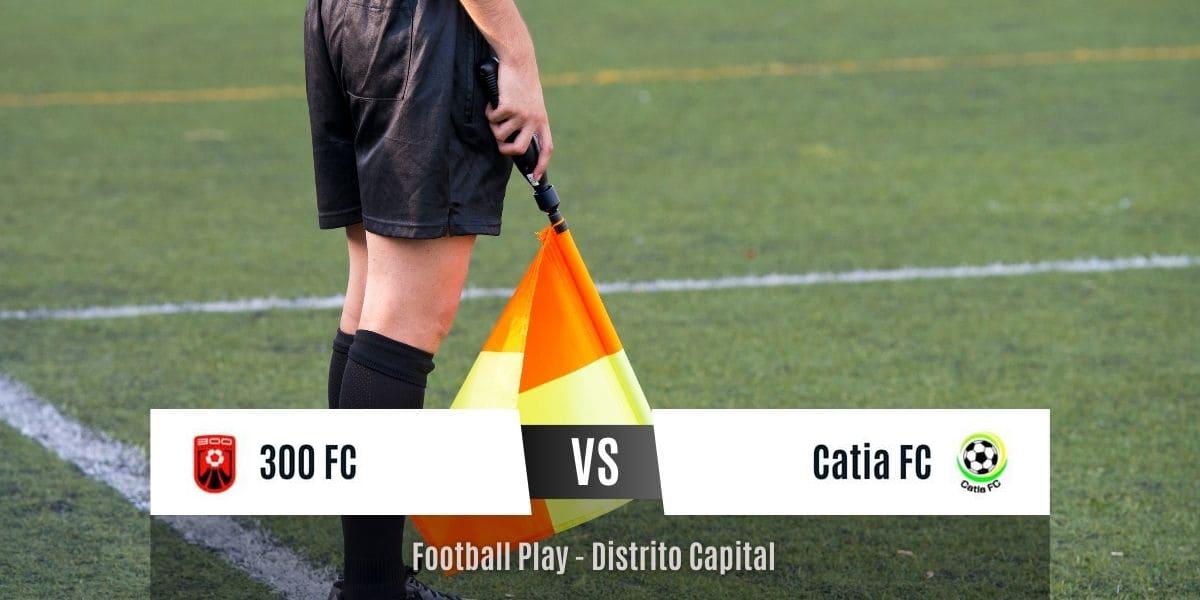 Emocionante juego sin goles entre 300 FC y Catia FC (Sub-10)