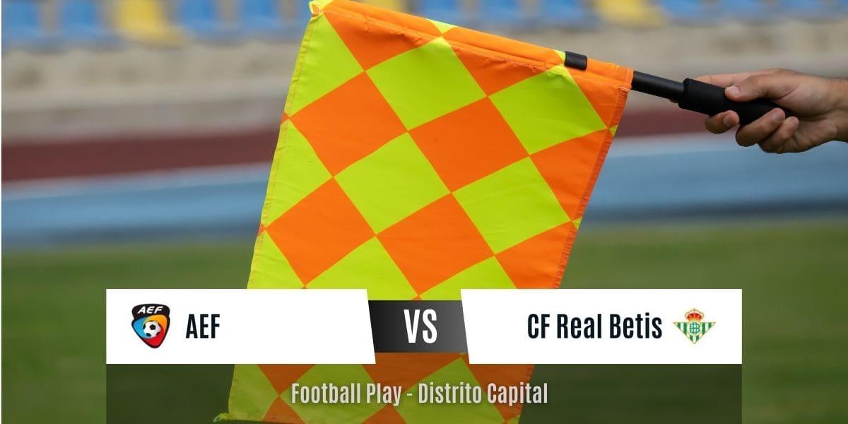 CF Real Betis es derrotado por AEF 6-0 (Sub-14)
