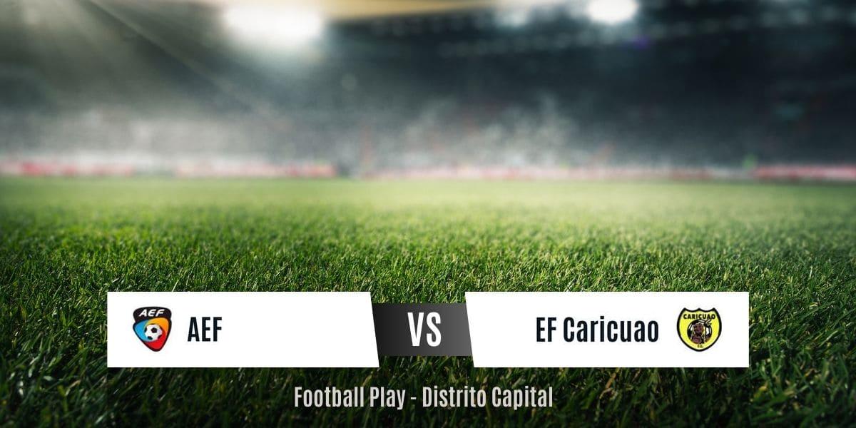AEF fue superior a EF Caricuao FC y lo vence por 7-4 (Sub-10)