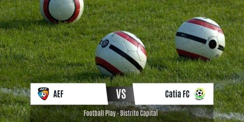 Gran final: AEF vence a Catia FC por 2-1 y logra el campeonato  (Sub-18)