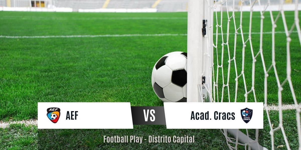 Academia Cracs vence contundentemente a AEF por 2-5 (Sub-20)