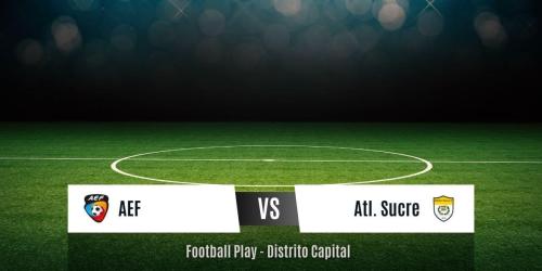 Cuartos de Final: Empate 0-0 entre AEF y Atl. Sucre (Sub-20)