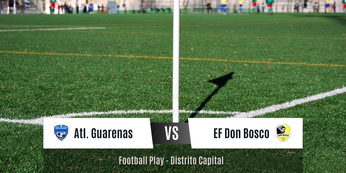 Victoria fuera de casa de EF Don Bosco sobre Atl. Guarenas por 0-3 (Sub-12)