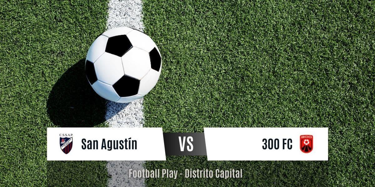 Empate entre San Agustín y 300 FC  1-1 (Sub-18)