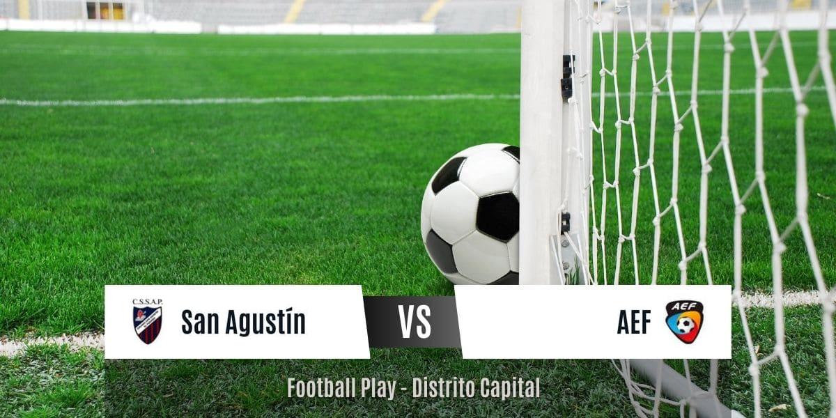 San Agustín es superado por AEF en un juego reñido por 1-2 (Sub-18)