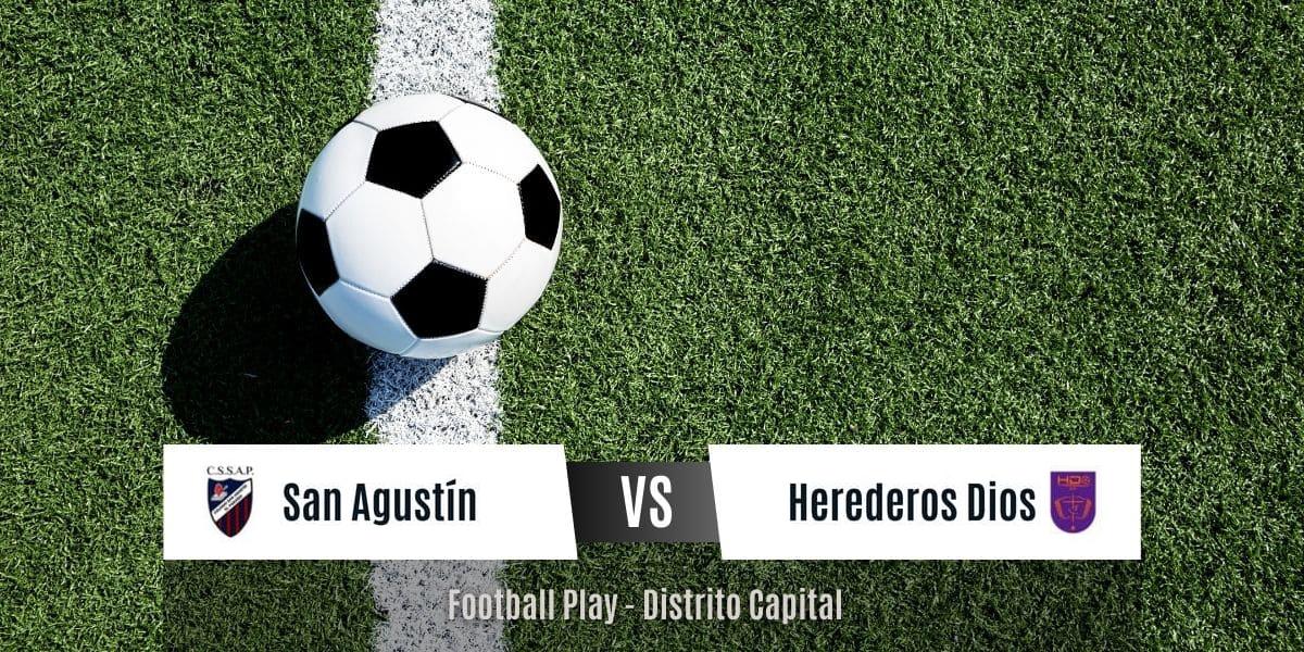 Victoria fuera de casa de Herederos de Dios sobre San Agustín por 1-4 (Sub-8)