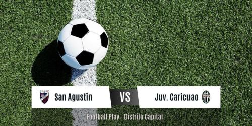 Victoria fuera de casa de Juventud Caricuao sobre San Agustín por 0-3 (Sub-14)