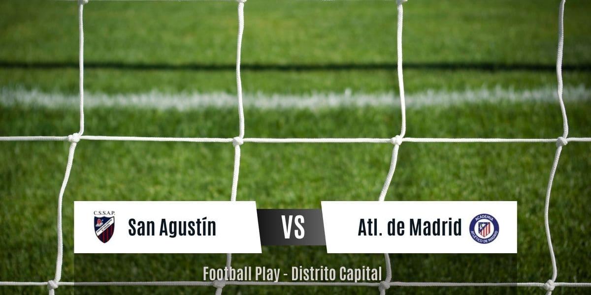 Poder ofensivo: Atl. de Madrid vence por 0-3 a San Agustín (Sub-10)