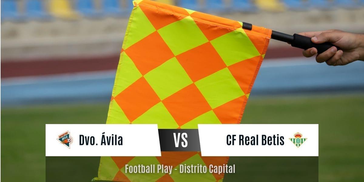 Derrota de Dvo. Avila frente a CF Real Betis por la mínima (Sub-14)