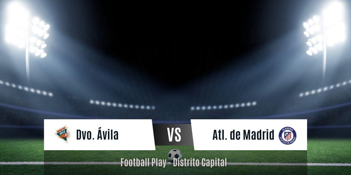 Exhibición ofensiva: Dvo. Avila vence a Atl. de Madrid por 3-0 (Sub-14)