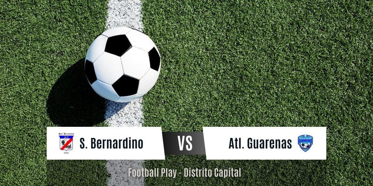 San Bernardino AC y Atlético Guarenas logran empate a 1 goles (Sub-16)