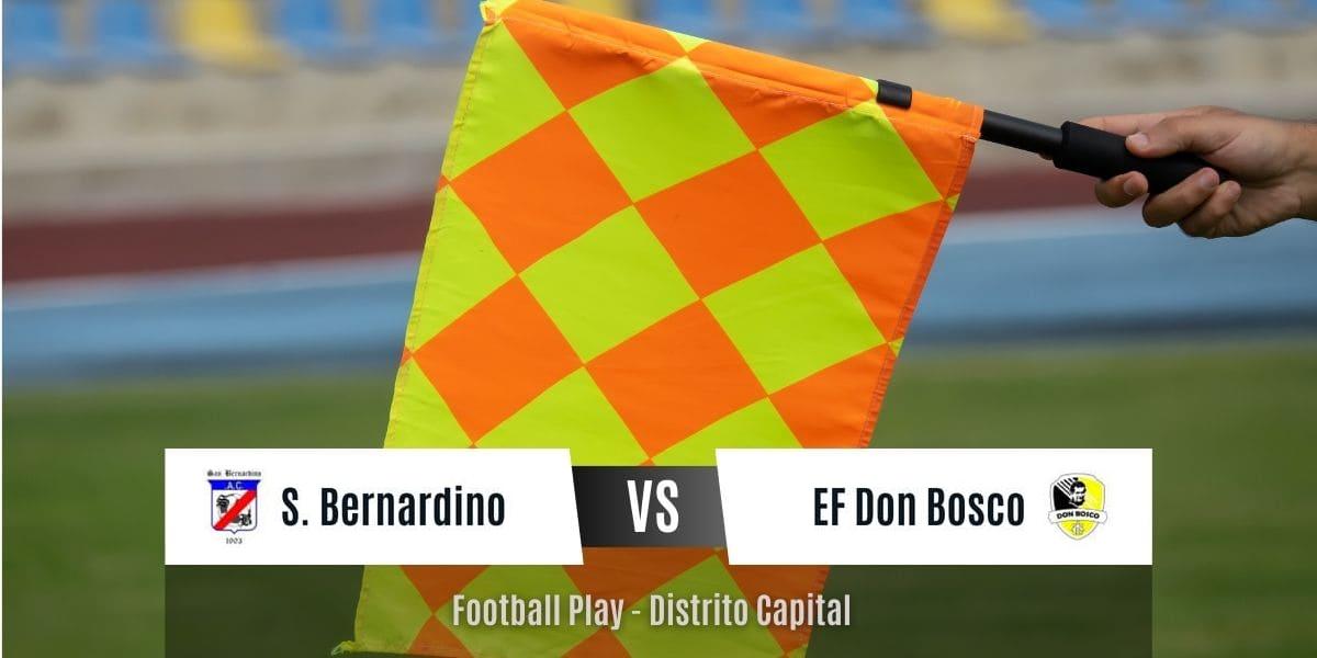 EF Don Bosco vence a San Bernardino AC 1-3 con buen juego (Sub-18)