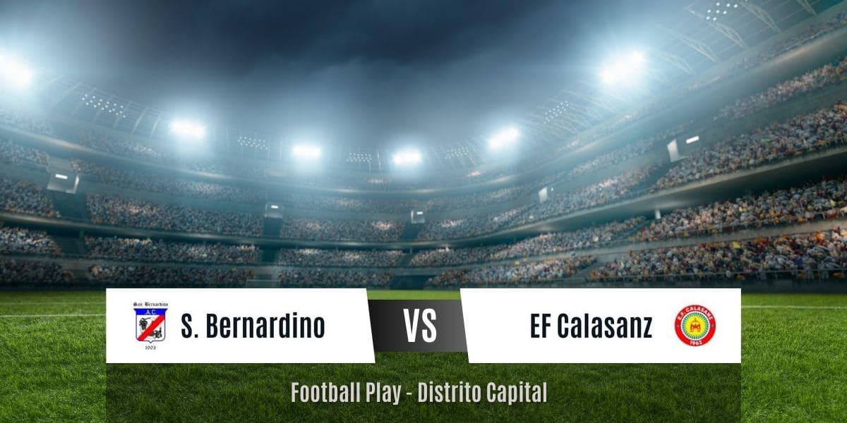 San Bernardino AC derrota 2-1 a EF Calasanz (Sub-16)