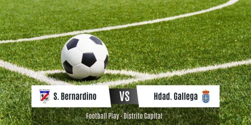 San Bernardino AC y Hermandad Gallega empatan en vibrante juego 1-1 (Sub-16)