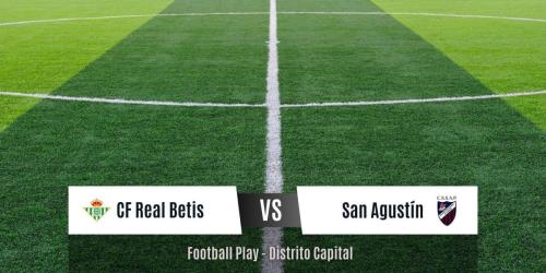 CF Real Betis - San Agustín, 2-2: Juego equilibrado (Sub-10)