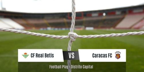CF Real Betis fue superior a Caracas FC y lo vence por 6-0 (Sub-15)