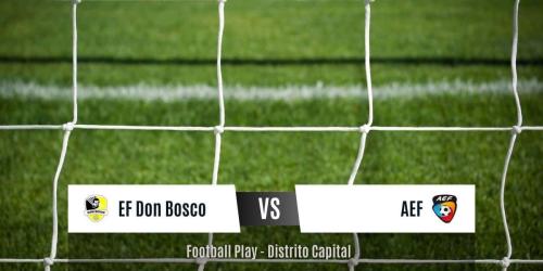 Emocionante juego sin goles entre EF Don Bosco y AEF (Sub-8)