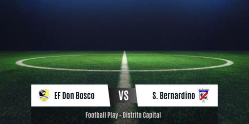 EF Don Bosco fue superior a San Bernardino AC y lo vence por 4-1 (Sub-8)