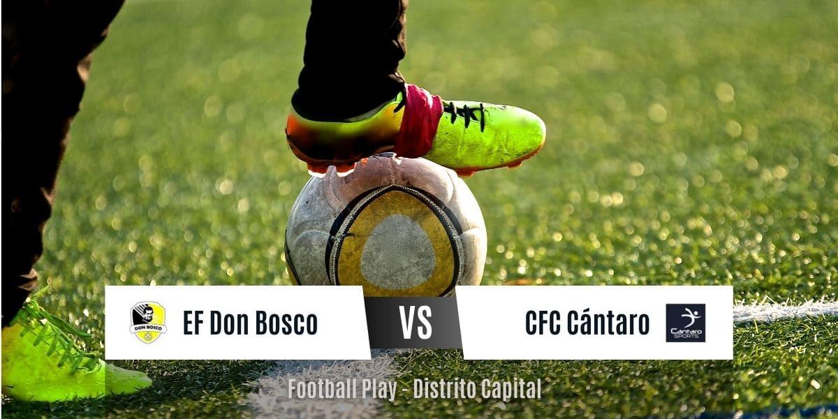EF Don Bosco obtiene victoria 1-0 frente a CFC Cántaro (Sub-18)