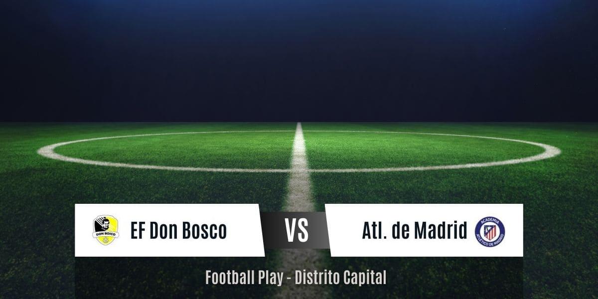 Atlético de Madrid demuestra su poder ofensivo al vencer a EF Don Bosco por 0-3 (Sub-18)