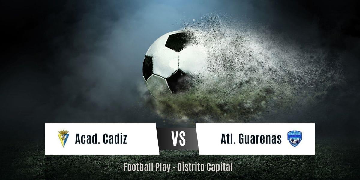 Atl. Guarenas logra importante victoria sobre Academia Cadiz por 1-2 (Sub-12)