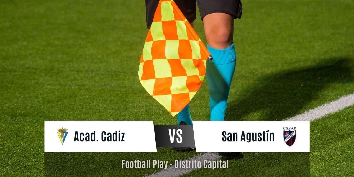 Acad. Cadiz es derrotado frente a San Agustín 1-2 (Sub-8)
